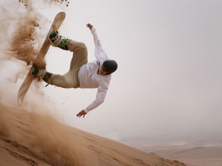From Agadir or Taghazout: Desert Sand Boarding Tour w/ Lunch - How the sandboarding works