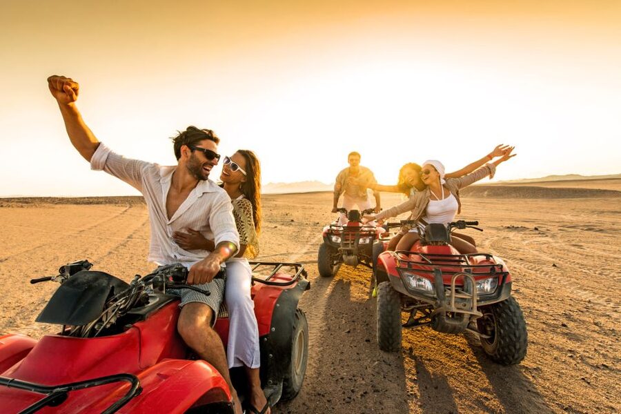 From Agadir or Taghazout: Quad Biking Safari Desert Trip - Riding from Agadir into Berber country