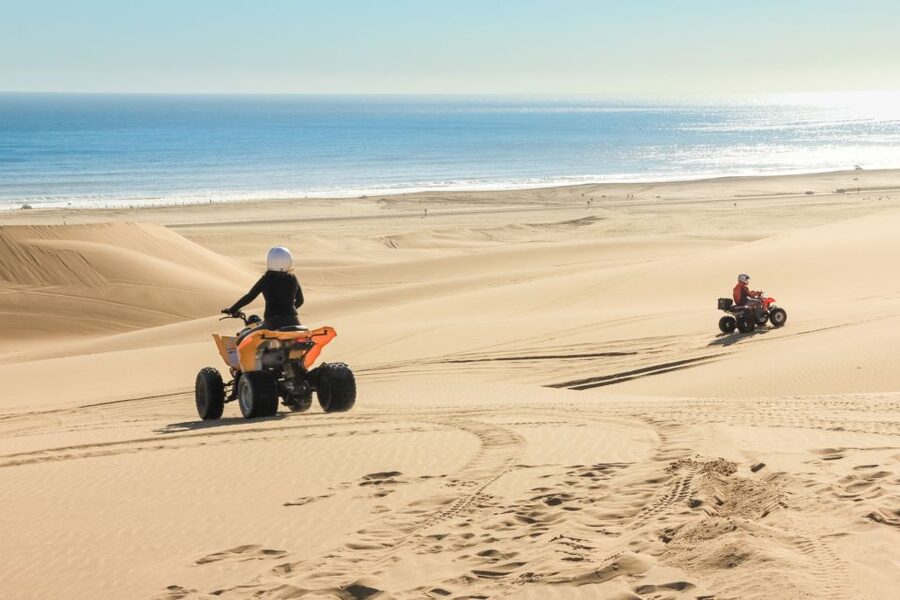 From Agadir or Taghazout: Quad Biking Safari Desert Trip - The tea break and local welcome