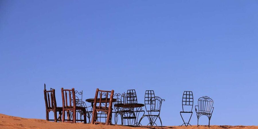 From Fes: 2-Day Merzouga Desert Trip(Luxury Tent & Dinner) - Dinner, fire, and traditional music