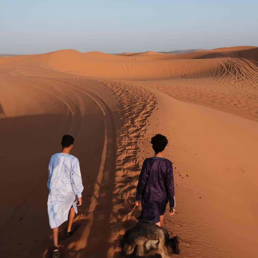 From Fes: 2 Day Round Trip Via Merzouga Desert & Camel Trek - Dinner, sandboarding, and the overnight camp
