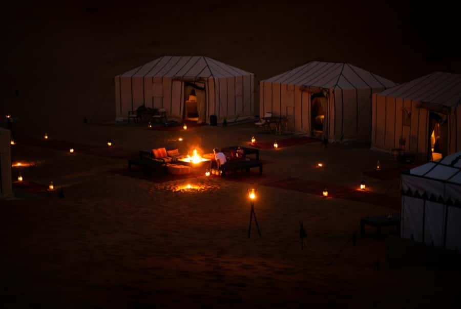 From Fes: 3-Day Sahara Desert Tour to Marrakech - Choosing between the standard and luxury desert camp
