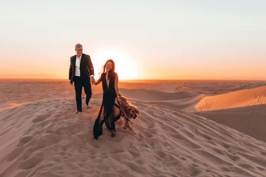 From Fes To Marrakech: 2-Days with Luxury Camp, Desert Tour - The sunset camel ride into Erg Chebbi