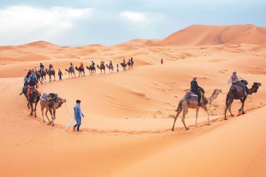 From Fes To Marrakech: 2-Days with Luxury Camp, Desert Tour - Midelt, the long road, and lunch