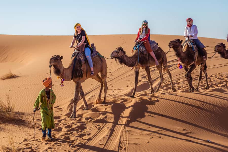 From Fez: 2-Days Desert Tour to Marrakech via Merzouga - Midelt is the practical lunch stop