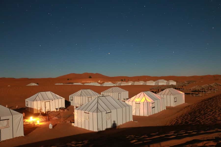 From Fez: Round-Trip Overnight Merzouga Desert Tour - Ifrane and the cedar forest