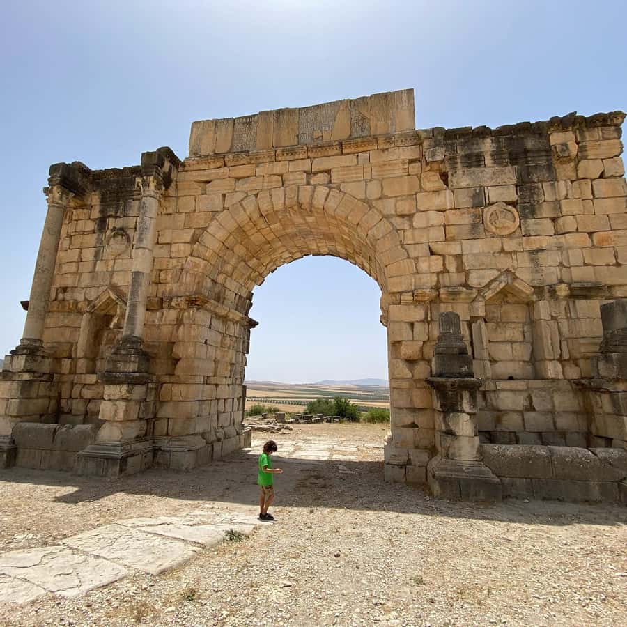 From Fez: Volubilis Moulay Idriss and Meknes Day Trip - El Heri es-Souan and the story of Moulay Ismail