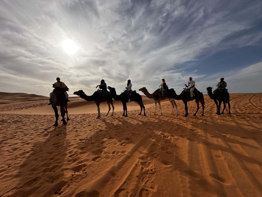 From Marrakech: 3-Day Sahara Tour with Private tent & Meals - A night in the desert camp