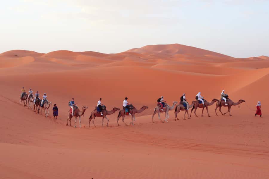 From Marrakech: 3-Day Stay in the Merzouga Desert - Crossing the High Atlas from Café de France
