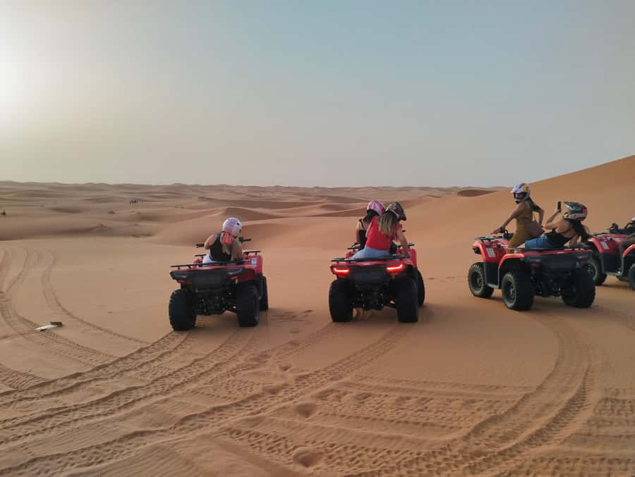 From Marrakech 3 Days Desert Merzouga with Camel & Quad bike - Guides, vehicles, and the feel of the group