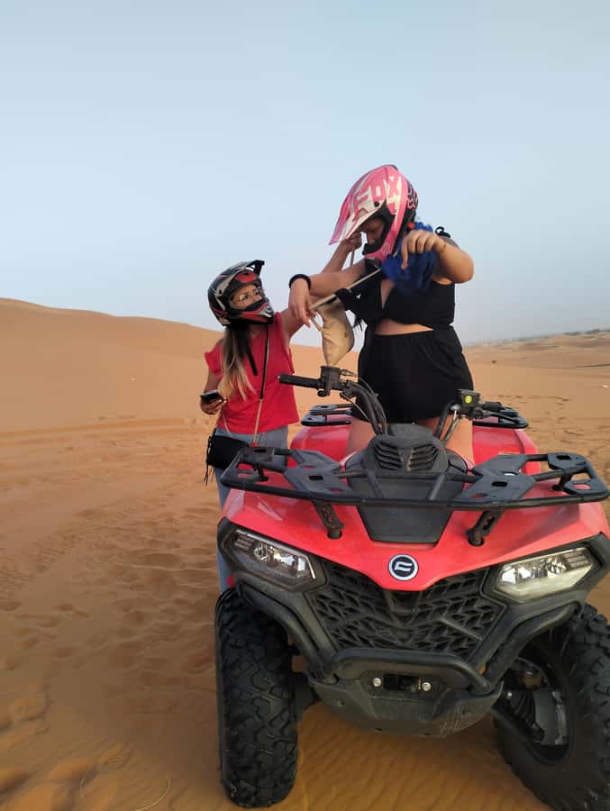 From Marrakech 3 Days Desert Merzouga with Camel & Quad bike - Day 1: Tizi n’Tichka and the red walls of Ait Ben Haddou