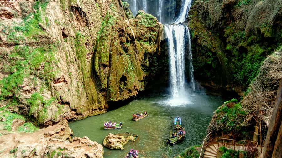 From Marrakech: A day Trip to Ouzoud waterfalls - A guided walk with some real uphill work