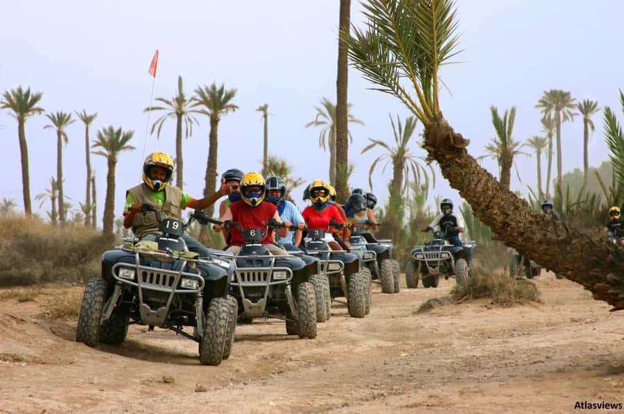From Marrakech: Adventure Quad Ride in La Palmeraie - Leaving Marrakech for the Palmeraie