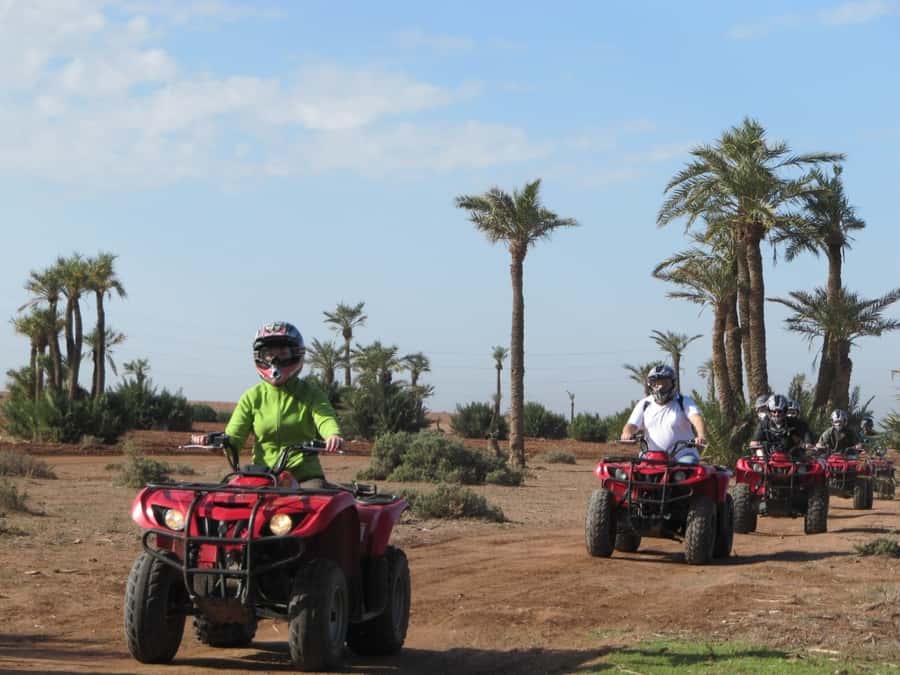 From Marrakech: Adventure Quad Ride in La Palmeraie - Two hours through palms, sand, and village tracks