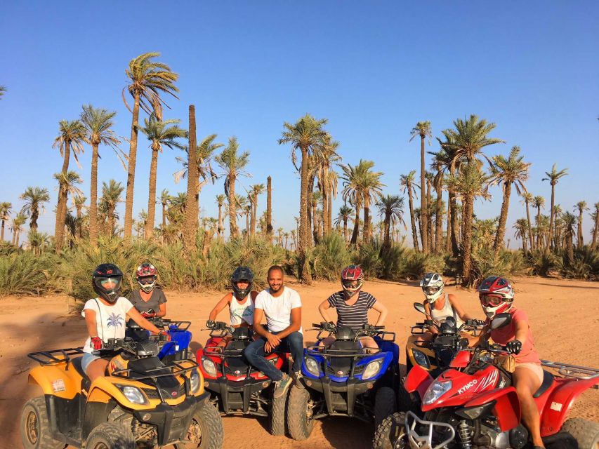 From Marrakech: Adventure Quad Ride in La Palmeraie - The tea stop in a rural setting