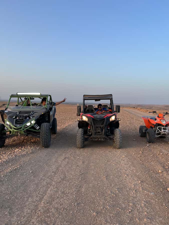 From Marrakech: Agafay Desert Buggy 1Hour & Dinner Show - Leaving Marrakech for Agafay