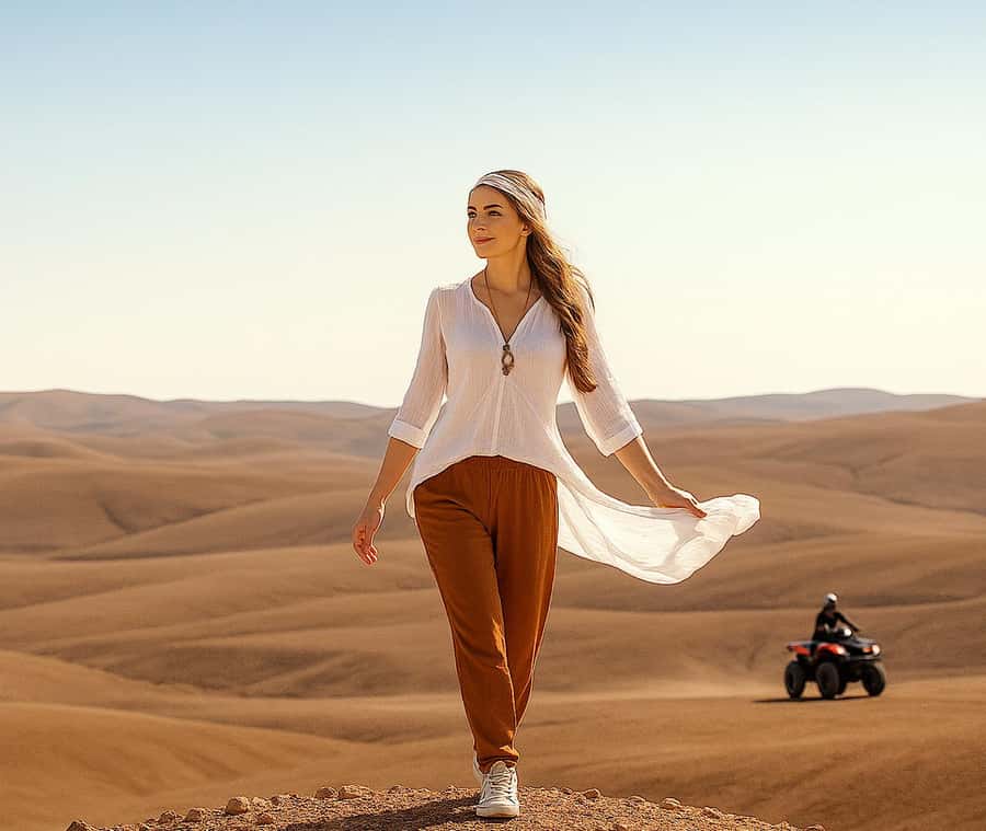 From Marrakech: Agafay Desert Dinner and Optional Camel Ride - The rocky beauty of Agafay at sunset
