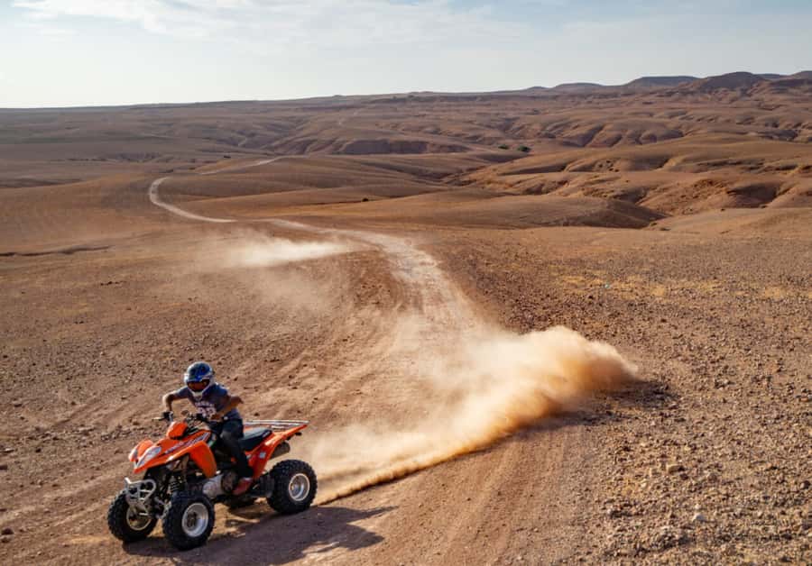 From Marrakech: Agafay Desert Dinner with Quad & Camel Ride - Camel ride or quad bike: choose your pace