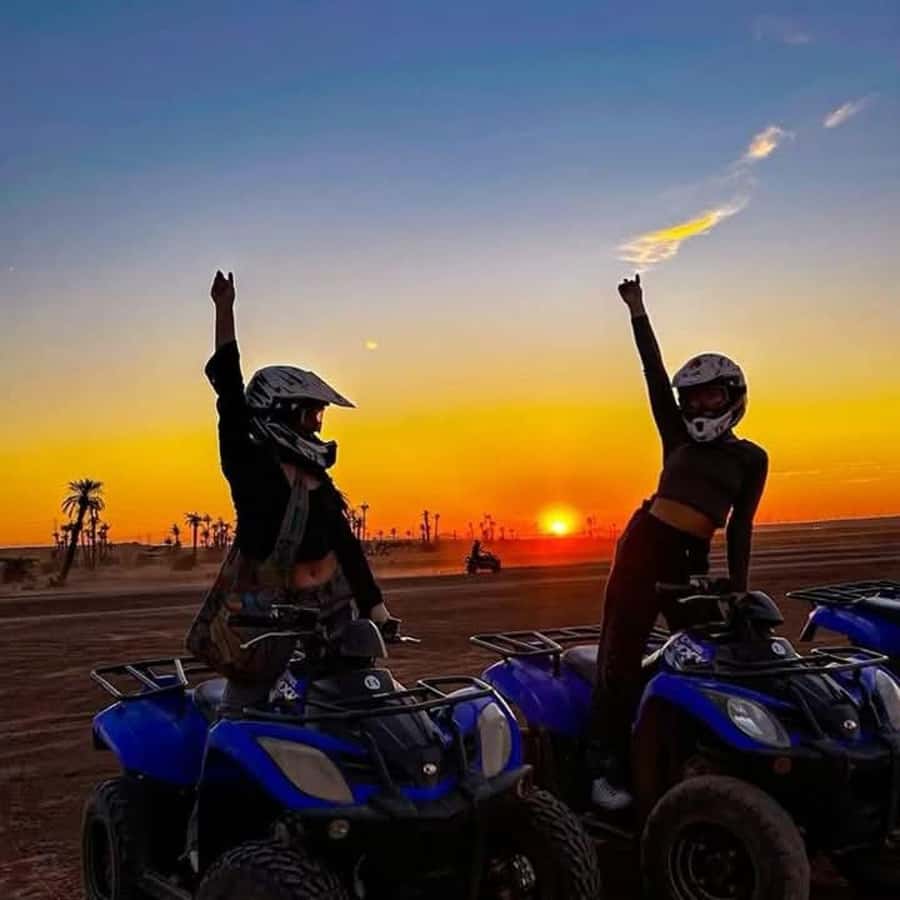 From Marrakech: Agafay Desert Dinner with Quad & Camel Ride - The 40-minute ride from Marrakech