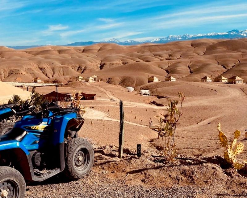 From Marrakech: Agafay Desert Quad Biking with Dinner & Show - What the $61 price really covers