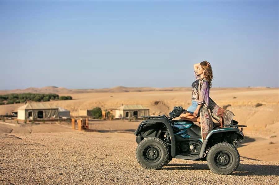 From Marrakech: Agafay Desert Sunset, Quad Biking, & Dinner - Practical ways to make the evening better