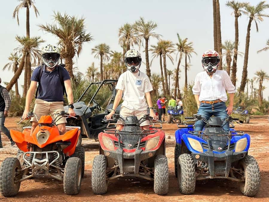From Marrakech: Aqua Karting & Quad Bike Half-Day Trip - Mint tea between the engines