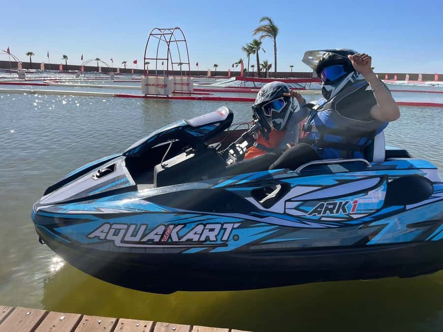 From Marrakech: Aqua Karting & Quad Bike Half-Day Trip - Quad biking through Palmeraie