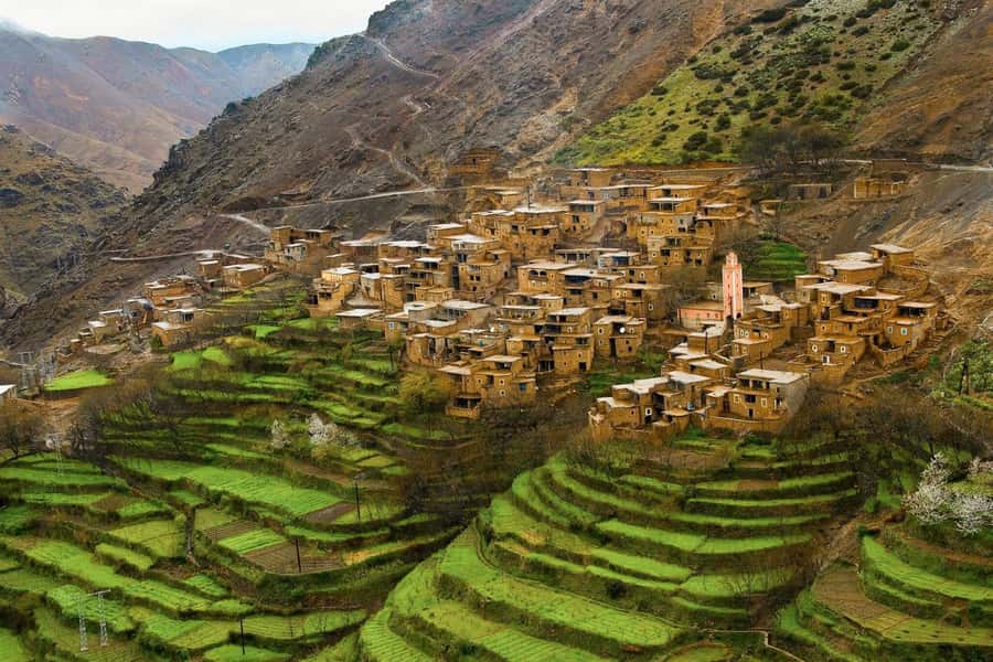 From Marrakech: Atlas Mountains Full-Day Hiking Trip w Lunch - Moulay Brahim gives you the first mountain view