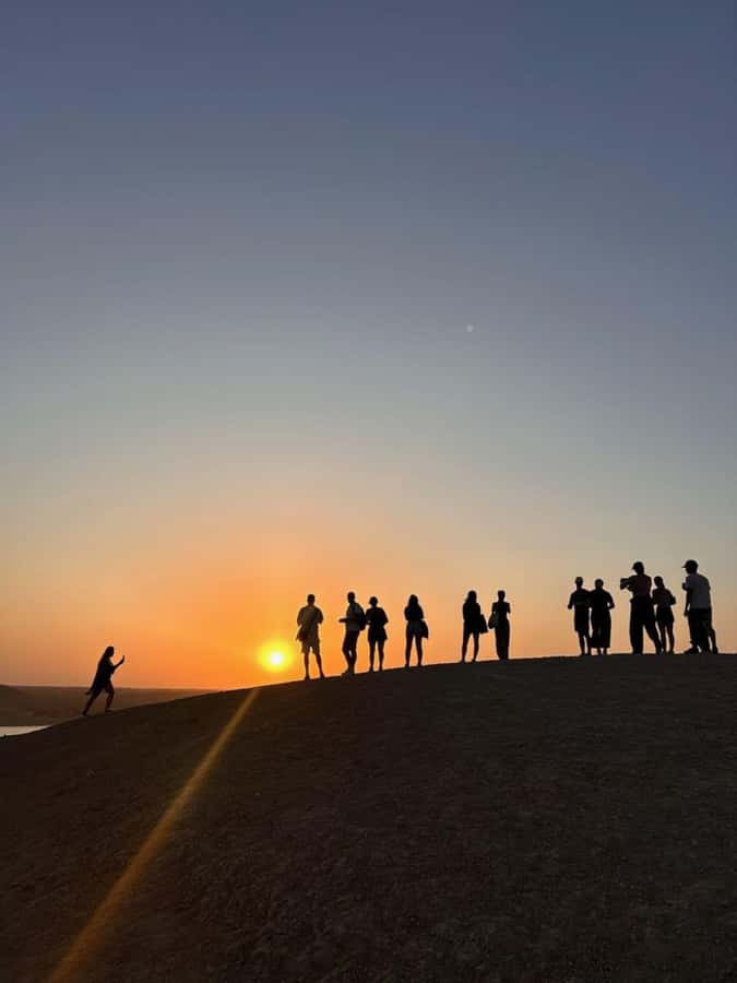 From Marrakech: Camel, Quad Bike Tour, Sunset, Dinner & Show - The sunset camel ride