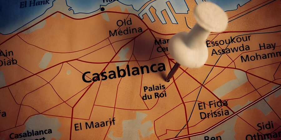 From Marrakech: Casablanca Day Trip by van - Place Mohammed V and United Nations Square