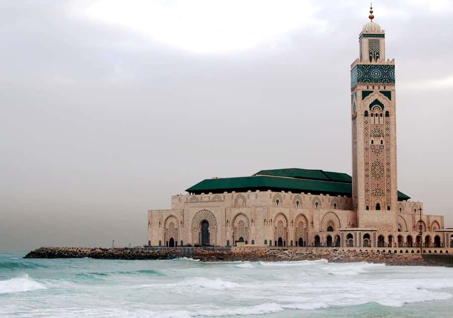 From Marrakech: Casablanca Tour with Hassan II Mosque Visit - Ain Diab and La Corniche: one hour by the Atlantic