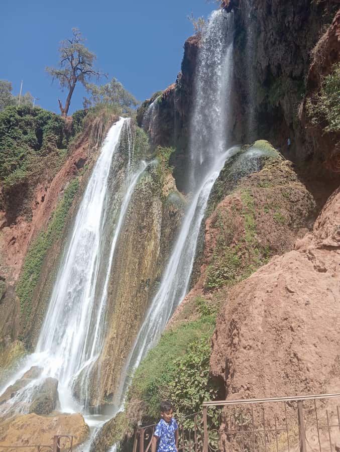 From Marrakech: Day Tour to Ouzoud Waterfalls - Lunch above the falls, with a catch