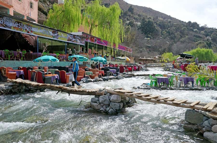 From Marrakech: Day Trip Ourika Valley, High Atlas Mountains - Mountain views and roadside stops