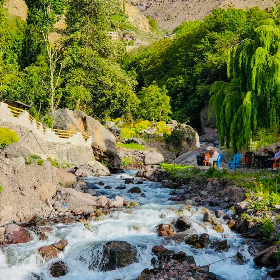 From Marrakech: Day Trip to Anima Garden and Imlil Valley - An art garden outside Marrakech