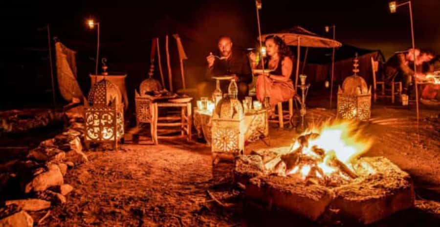 From Marrakech: Dinner in Agafay Desert with Sunset - Agafay at Sunset, Five Hours from Marrakech