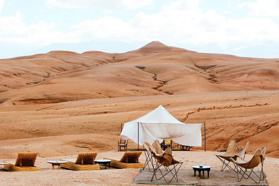 From Marrakech: Dinner show in Agafay Desert & Sunset Quad - Agafay Desert in one evening