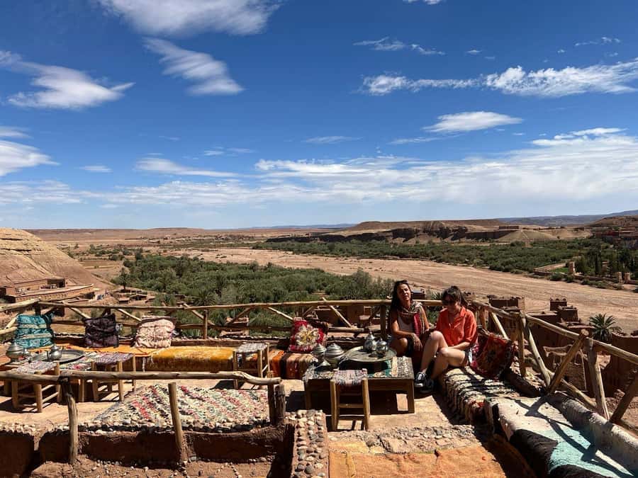 From Marrakech: Excursion to Kasbah Ait Ben Haddou - Crossing the Tizi n’Tichka pass