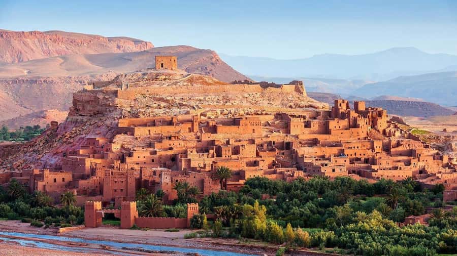 From Marrakech: Excursion to Kasbah Ait Ben Haddou - The early pickup from Marrakech
