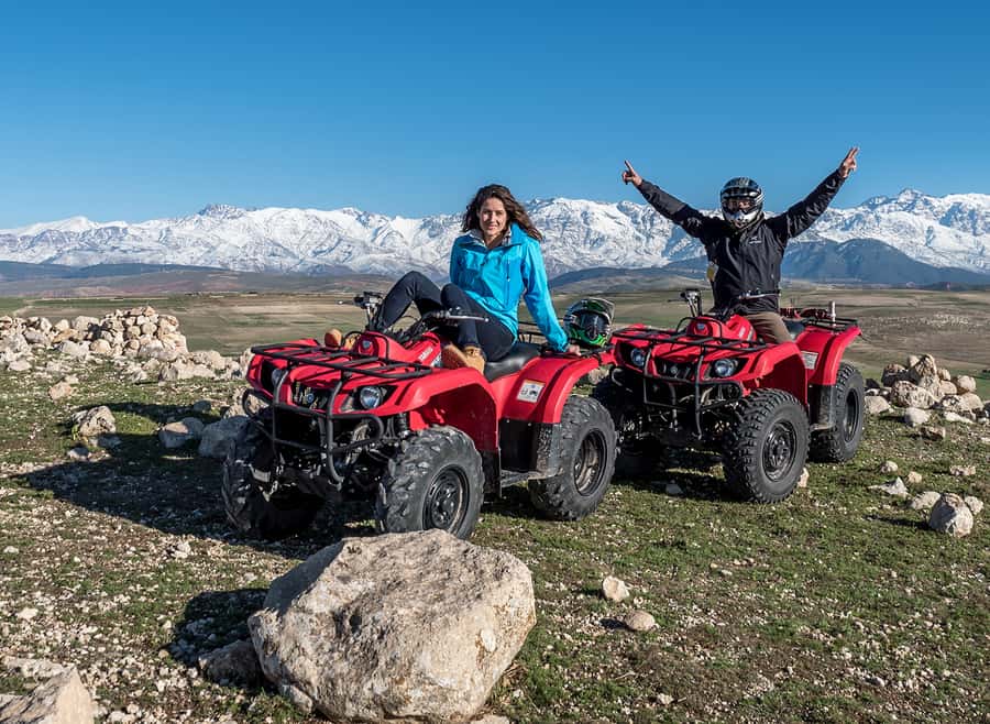 From Marrakech: Full-Day Agafay Desert Quad Adventure - A Berber lunch adds more than a meal
