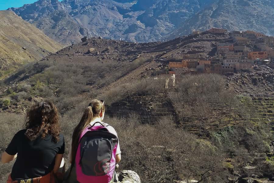 From Marrakech: Full-Day Atlas Mountain Berber Tour - From Marrakech to Asni, the first change of scenery
