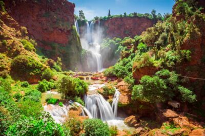 Guided Ouzoud Waterfalls Tour with Boat Ride