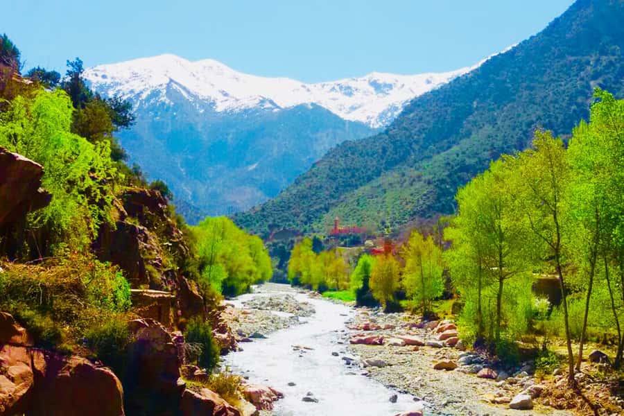 From Marrakech: Half-Day Tour to Atlas Mountains & Ourika - The road through Berber villages
