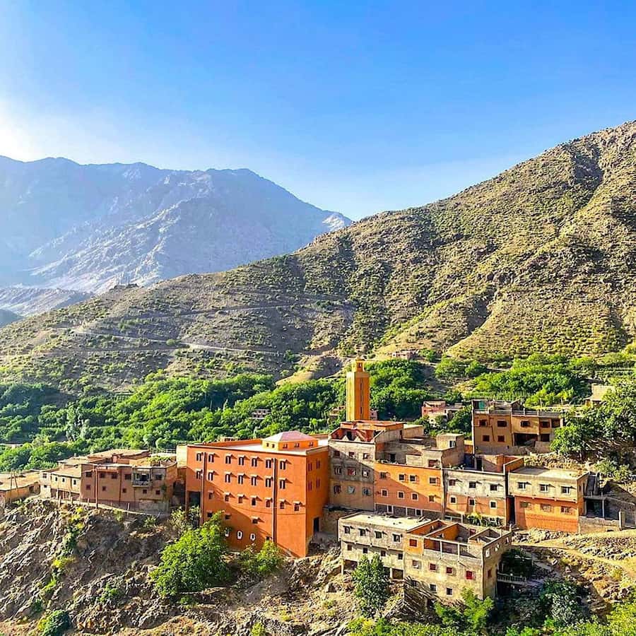 From Marrakech: High Atlas Mountains and 4 Valleys Day Trip - Imlil Valley and its waterfalls