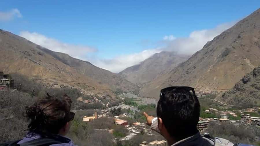 From Marrakech: Imlil Day Trip & lunch in Local Family house - Lunch in Ait Souka with Toubkal in view