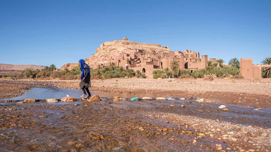 From Marrakech: Kasbah Ait Ben Haddou, Ouarzazate & Studios - What the $33 price really covers