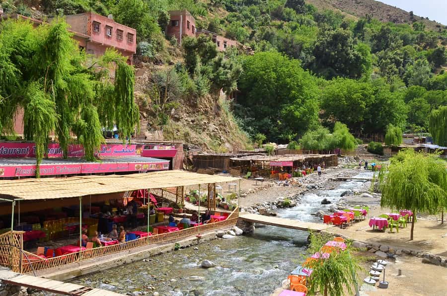 From Marrakech: Ourika Valley & Atlas Mountains Waterfalls - From Marrakech’s city streets to the Ourika River