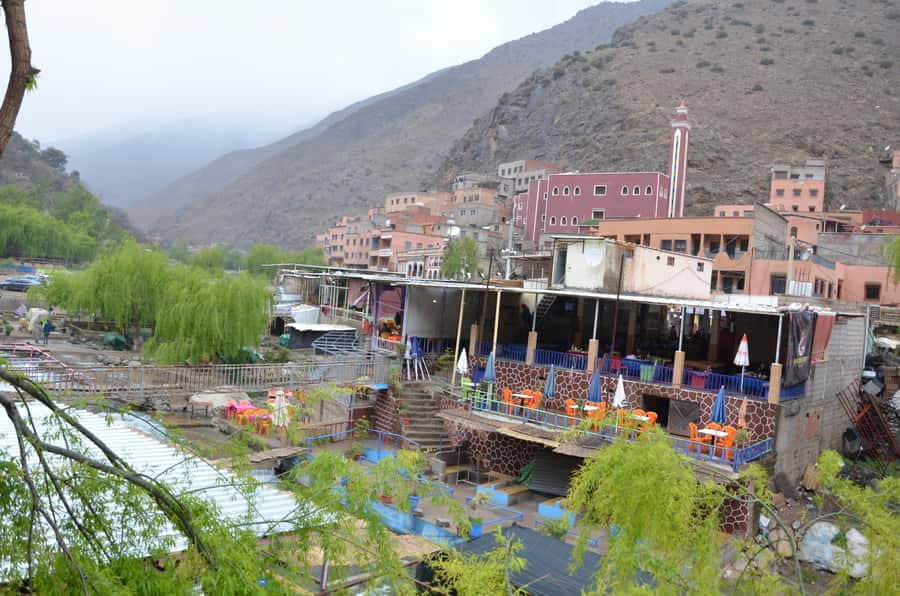 From Marrakech: Ourika Valley Day Trip with Lunch - Berber villages, terraces, and the Ait Oucheg view