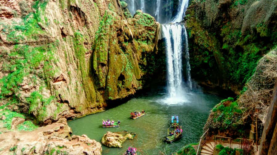 From Marrakech:Ouzoud Waterfalls Day Trip with Boat Tour - The morning pickup and road to the falls