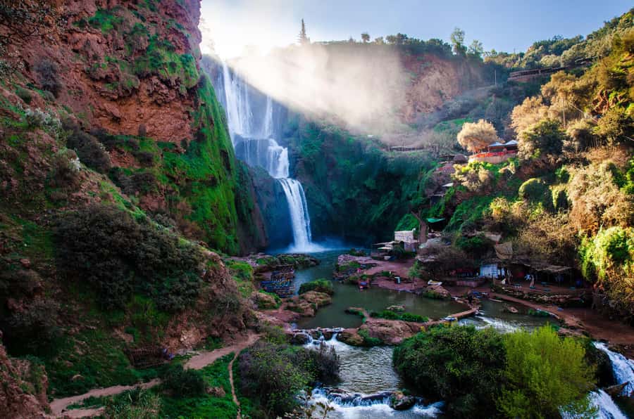 From Marrakech: Ouzoud Waterfalls Guided Tour and Boat Ride - Four hours beside Ouzoud’s falling water