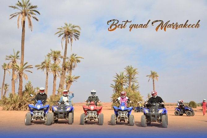 From Marrakech: Palm Grove Quad Bike and Camel Ride Tour - Practical advice for a smoother ride